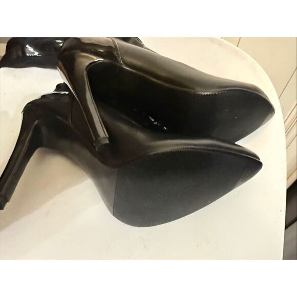 Adriana New York Womens Lace Up High-Heel Over the Knee Marco Boots Black Size 8 - Picture 12 of 16